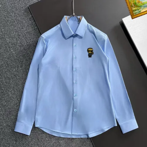 Fendi Shirts for Fendi Long-Sleeved Shirts for men #B60410