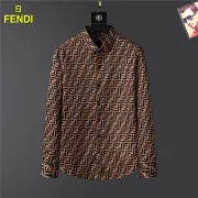 Fendi Shirts for Fendi Long-Sleeved Shirts for men #B63258