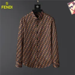 Fendi Shirts for Fendi Long-Sleeved Shirts for men #B63258