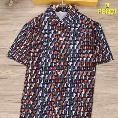 Fendi Shirts for Fendi Short-Sleeved Shirts for men #99920008