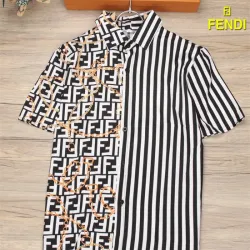 Fendi Shirts for Fendi Short-Sleeved Shirts for men #99920009