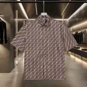 Fendi Shirts for Fendi Short-Sleeved Shirts for men #B51394