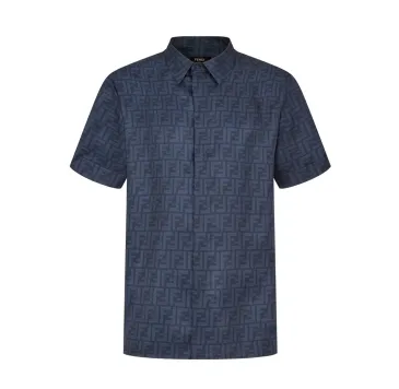 Fendi Shirts for Fendi Short-Sleeved Shirts for men #B61832 Fendi Shirts for Fendi Short-Sleeved Shirts for men #B61832