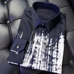 Givenchy Shirts for Givenchy Long-Sleeved Shirts for Men #B40415