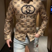 Gucci shirts for Gucci long-sleeved shirts for men #99899013