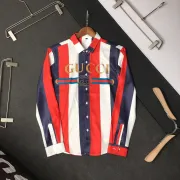 Gucci shirts for Gucci long-sleeved shirts for men #99907685