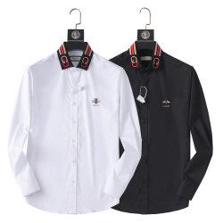 Gucci shirts for Gucci long-sleeved shirts for men #9999928006