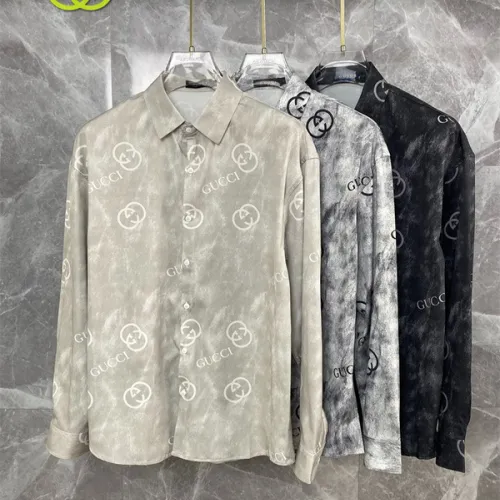 Gucci shirts for Gucci long-sleeved shirts for men #B38284