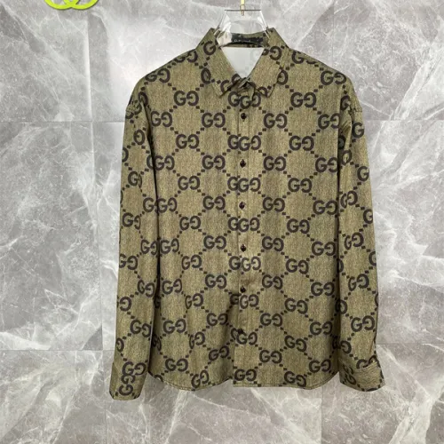 Gucci shirts for Gucci long-sleeved shirts for men #B38285