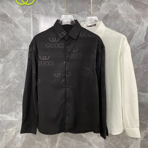 Gucci shirts for Gucci long-sleeved shirts for men #B38288