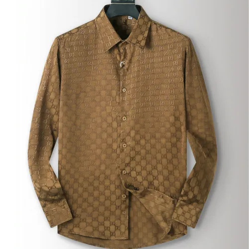 Gucci shirts for Gucci long-sleeved shirts for men #B38319