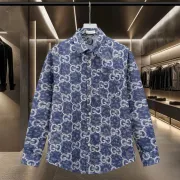 Gucci shirts for Gucci long-sleeved shirts for men #B49690