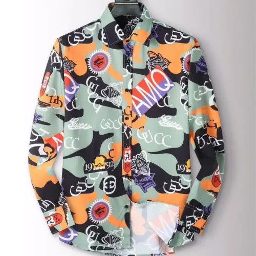 Gucci shirts for Gucci long-sleeved shirts for men #B50815