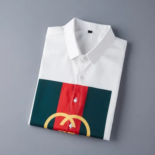 Gucci shirts for Gucci short-sleeved shirts for men #99907686