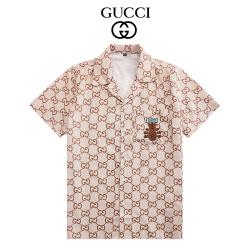 Gucci shirts for Gucci short-sleeved shirts for men #99919071