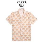 Gucci shirts for Gucci short-sleeved shirts for men #99922059