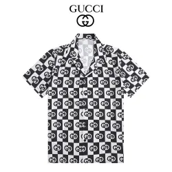 Gucci shirts for Gucci short-sleeved shirts for men #99922060