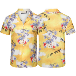 Gucci shirts for Gucci short-sleeved shirts for men #99923332