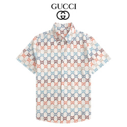 Gucci shirts for Gucci short-sleeved shirts for men #999930476