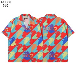 Gucci shirts for Gucci short-sleeved shirts for men #999931905