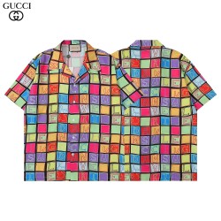 Gucci shirts for Gucci short-sleeved shirts for men #999931906