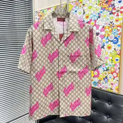 Gucci shirts for Gucci short-sleeved shirts for men #B53120