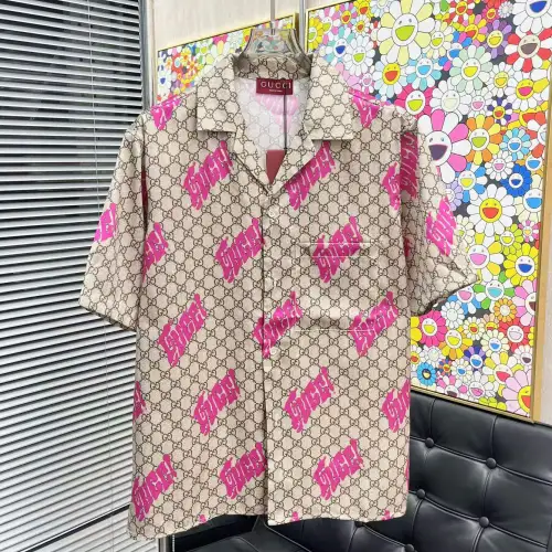 Gucci shirts for Gucci short-sleeved shirts for men #B53120