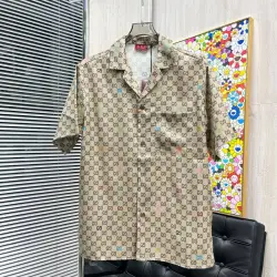 Gucci shirts for Gucci short-sleeved shirts for men #B53121