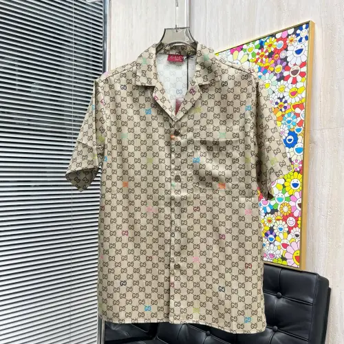 Gucci shirts for Gucci short-sleeved shirts for men #B53121