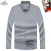 HERMES shirts for HERMES long sleeved shirts for men #B57803