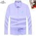 HERMES shirts for HERMES long sleeved shirts for men #B57803