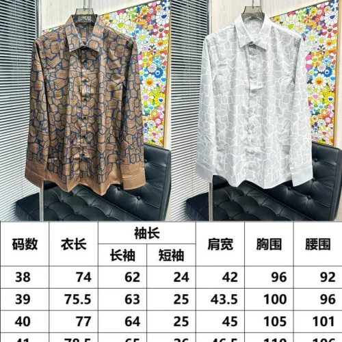 HERMES shirts for HERMES long sleeved shirts for men #B58468