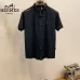 HERMES shirts for HERMES short sleeved shirts for men #B61456