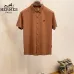 HERMES shirts for HERMES short sleeved shirts for men #B61456