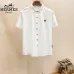 HERMES shirts for HERMES short sleeved shirts for men #B61456