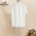 HERMES shirts for HERMES short sleeved shirts for men #B61456