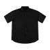 Louis Vuitton Black short sleeve shirt for men #B41936