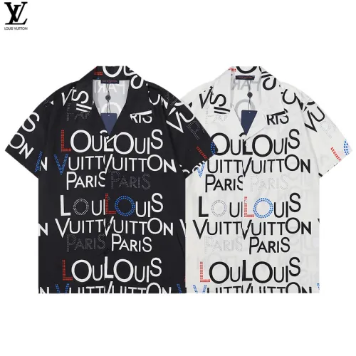 Louis Vuitton Shirts for Louis Vuitton Short sleeve shirts for men #99919927