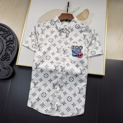 Louis Vuitton Shirts for Louis Vuitton Short sleeve shirts for men #99921751