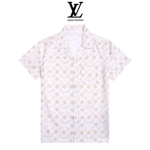 Louis Vuitton Shirts for Louis Vuitton Short sleeve shirts for men #B38570