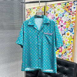 Louis Vuitton Shirts for Louis Vuitton Short sleeve shirts for men #B53114