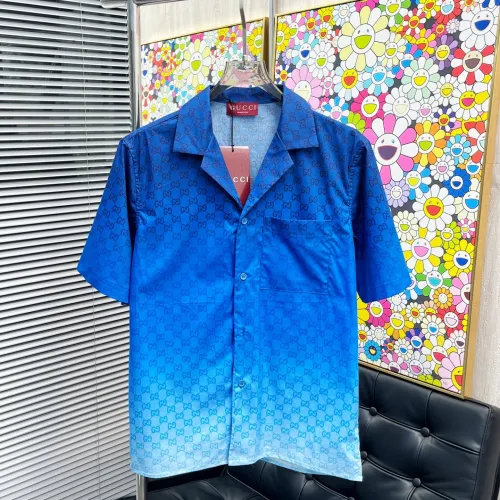 Louis Vuitton Shirts for Louis Vuitton Short sleeve shirts for men #B53115