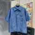Louis Vuitton Shirts for Louis Vuitton Short sleeve shirts for men #B53117