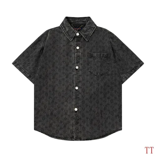 Louis Vuitton Shirts for Louis Vuitton Short sleeved shirts for men #B64633