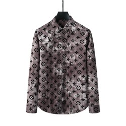 Louis Vuitton Shirts for Louis Vuitton long sleeved shirts for men #9999925145