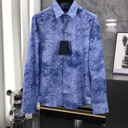 Louis Vuitton Shirts for Louis Vuitton long sleeved shirts for men #9999925513