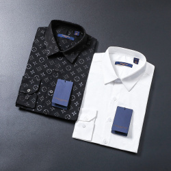 Louis Vuitton Shirts for Louis Vuitton long sleeved shirts for men #9999927564