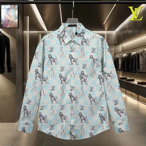 Louis Vuitton Shirts for Louis Vuitton long sleeved shirts for men #B45720