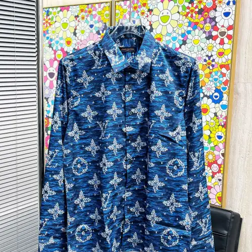 Louis Vuitton Shirts for Louis Vuitton long sleeved shirts for men #B58467