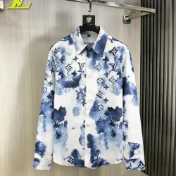 Louis Vuitton Shirts for Louis Vuitton long sleeved shirts for men #B63243